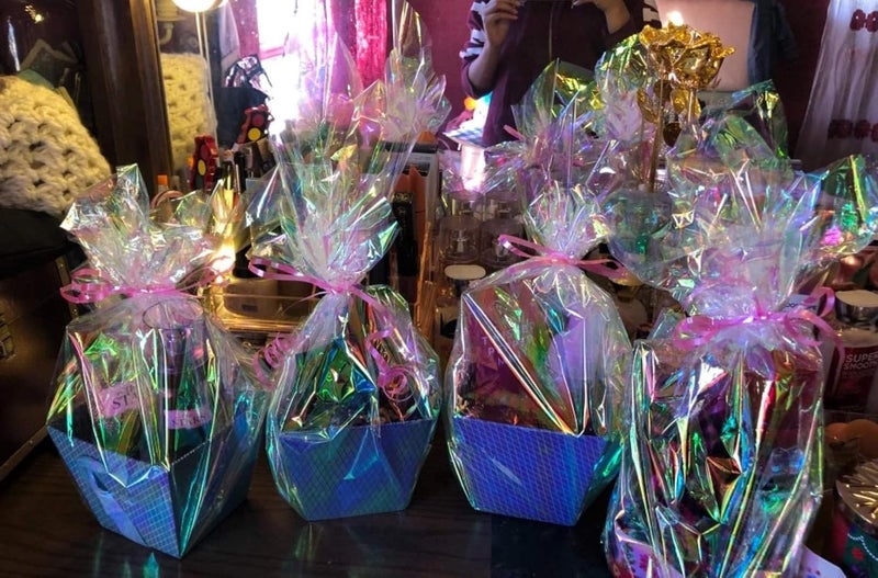 shareluck 8 Colors-34“ Wide Cellophane Wrap for Gift Baskets & DIY Craft -Colored Cello Wrap Roll Decoration-(34” x 10ft x 8Colors) - Image 4
